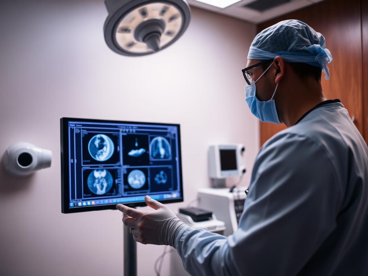 Doctor consulting a patient in clinic